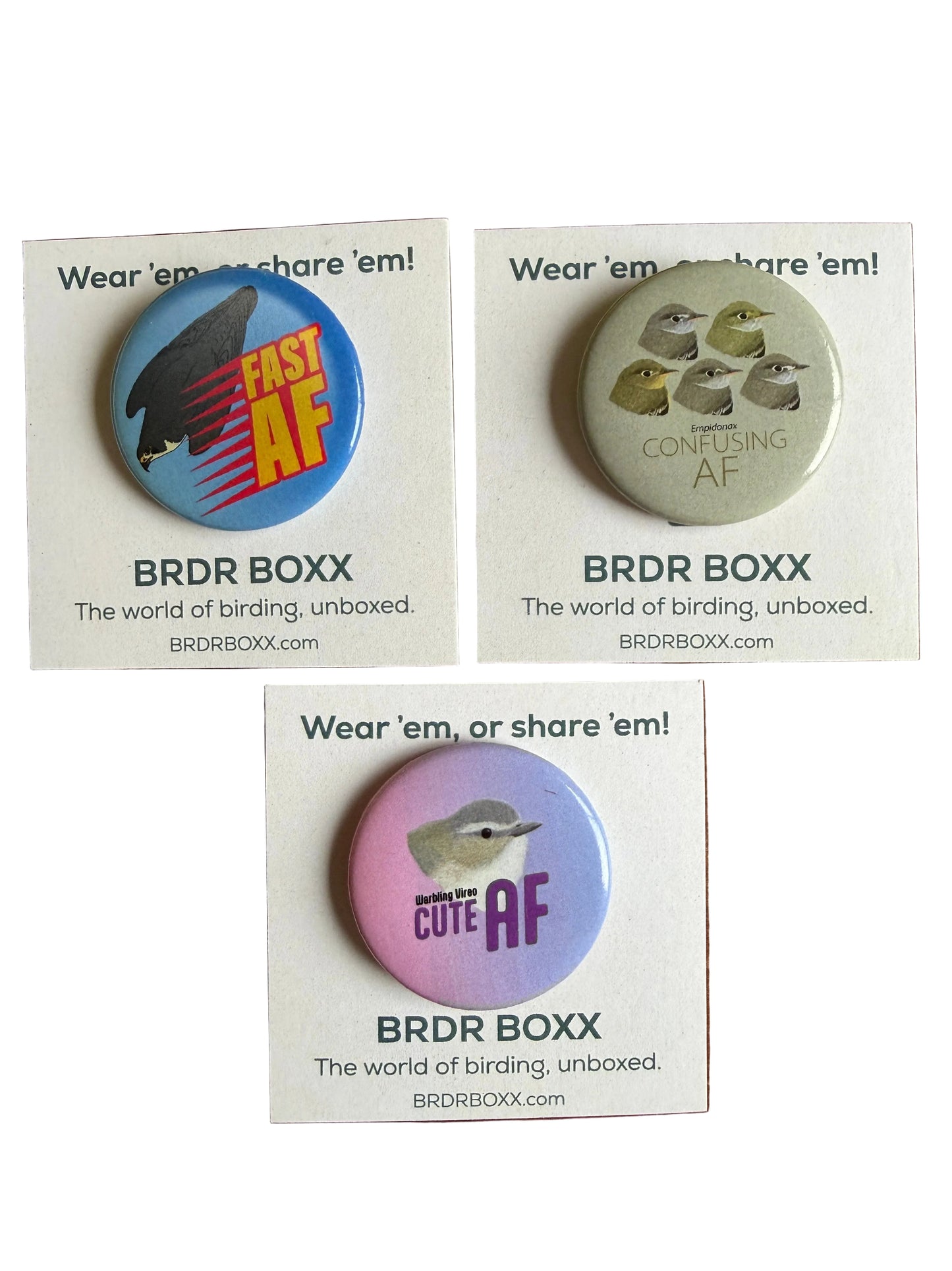 BRDR AF pin collection